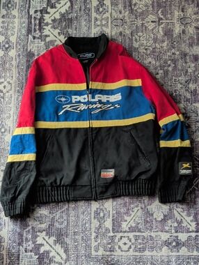 1990's Polaris Racing Pure Polaris Genuine Race Gear Jacket